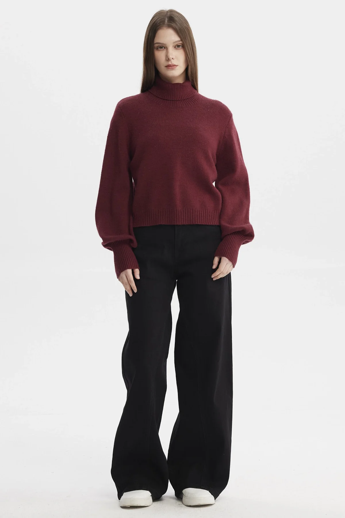 Sweater Mujer Chenille Rojo - Image 4