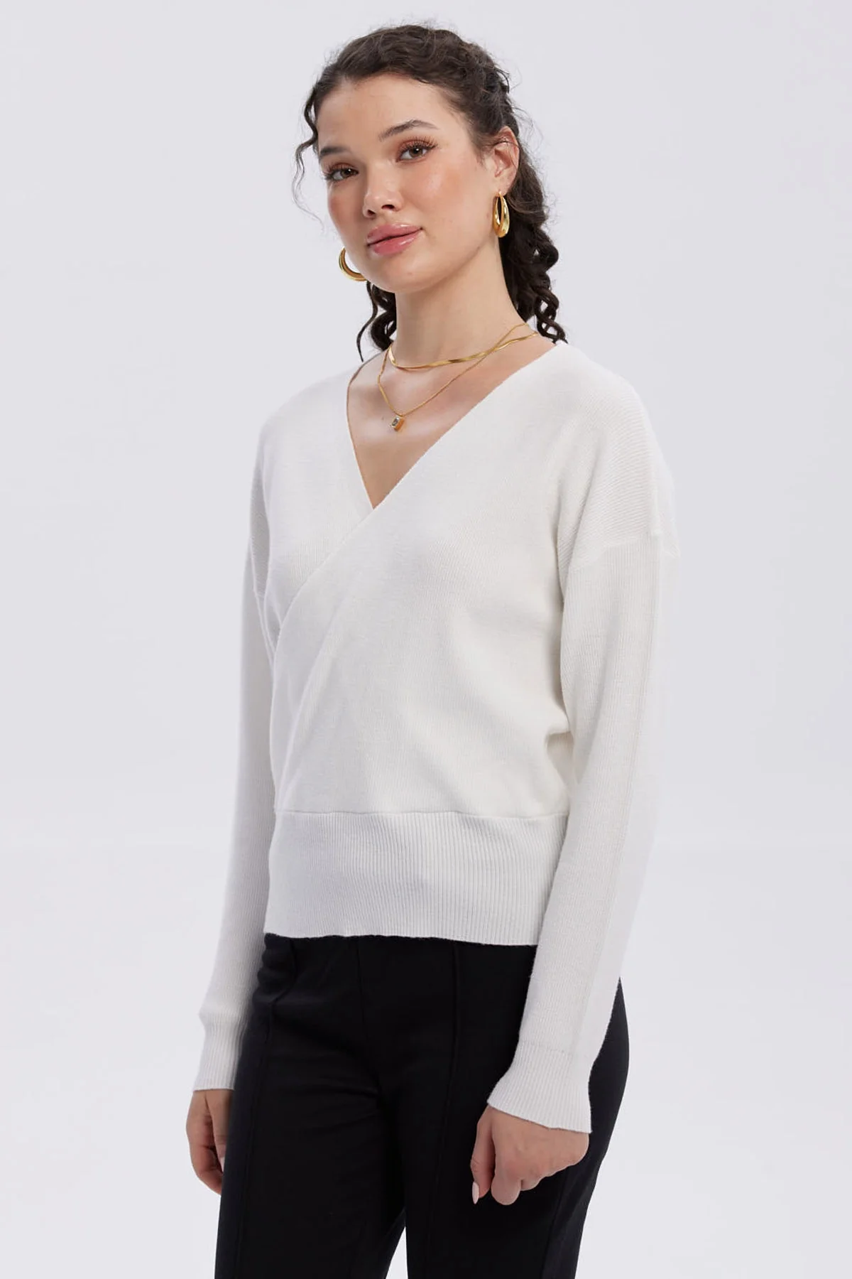 Sweater Mujer Delantero Crudo - Image 2