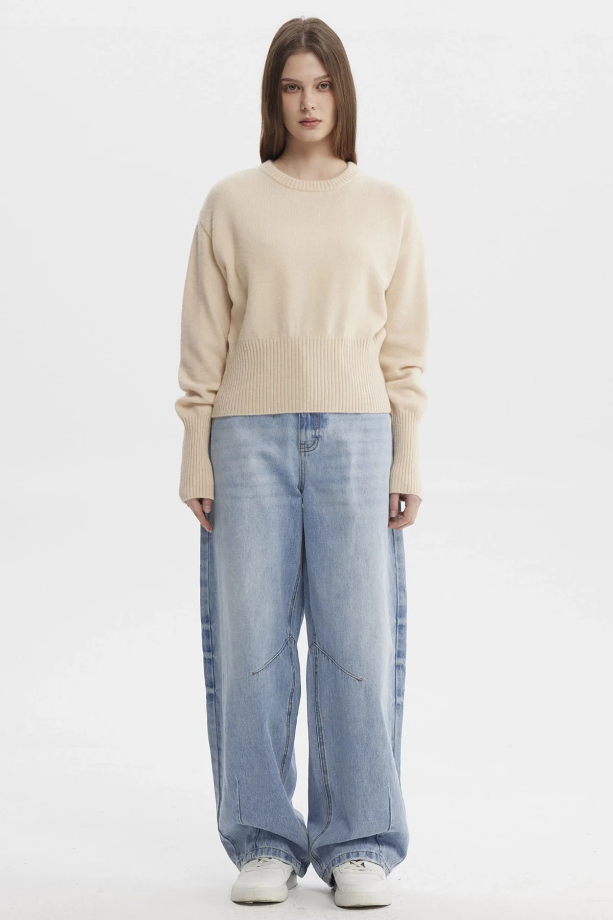 Sweater Mujer Juvenil Beige - Image 4