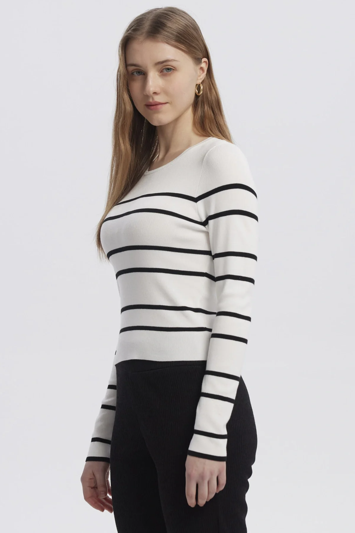 Sweater Mujer Juvenil Blanco - Image 2