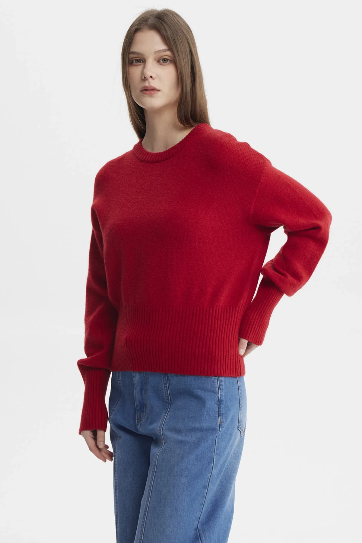 Sweater Mujer Juvenil Rojo - Image 2