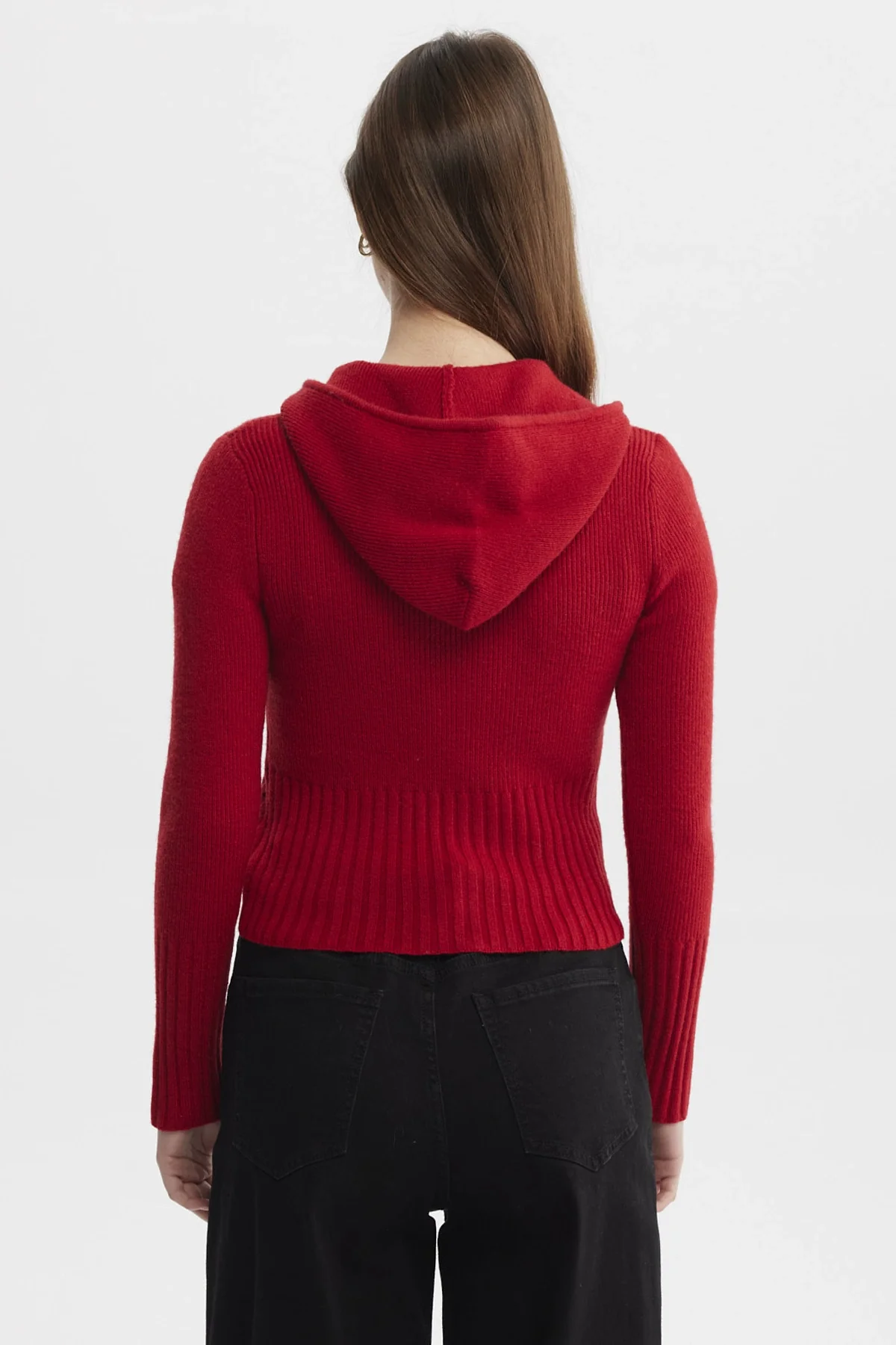 Sweater Mujer Juvenil Rojo - Image 3