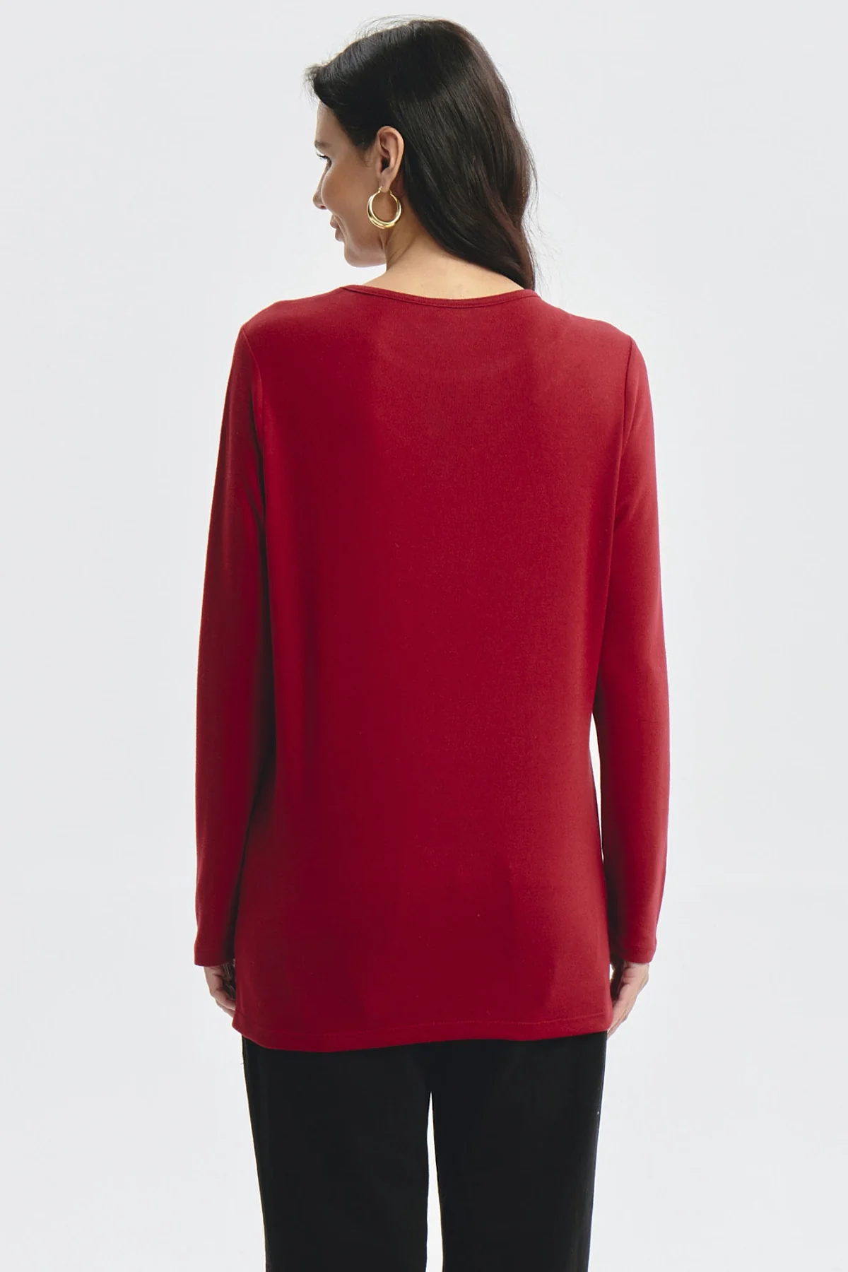 Sweater Mujer Strass Rojo - Image 3