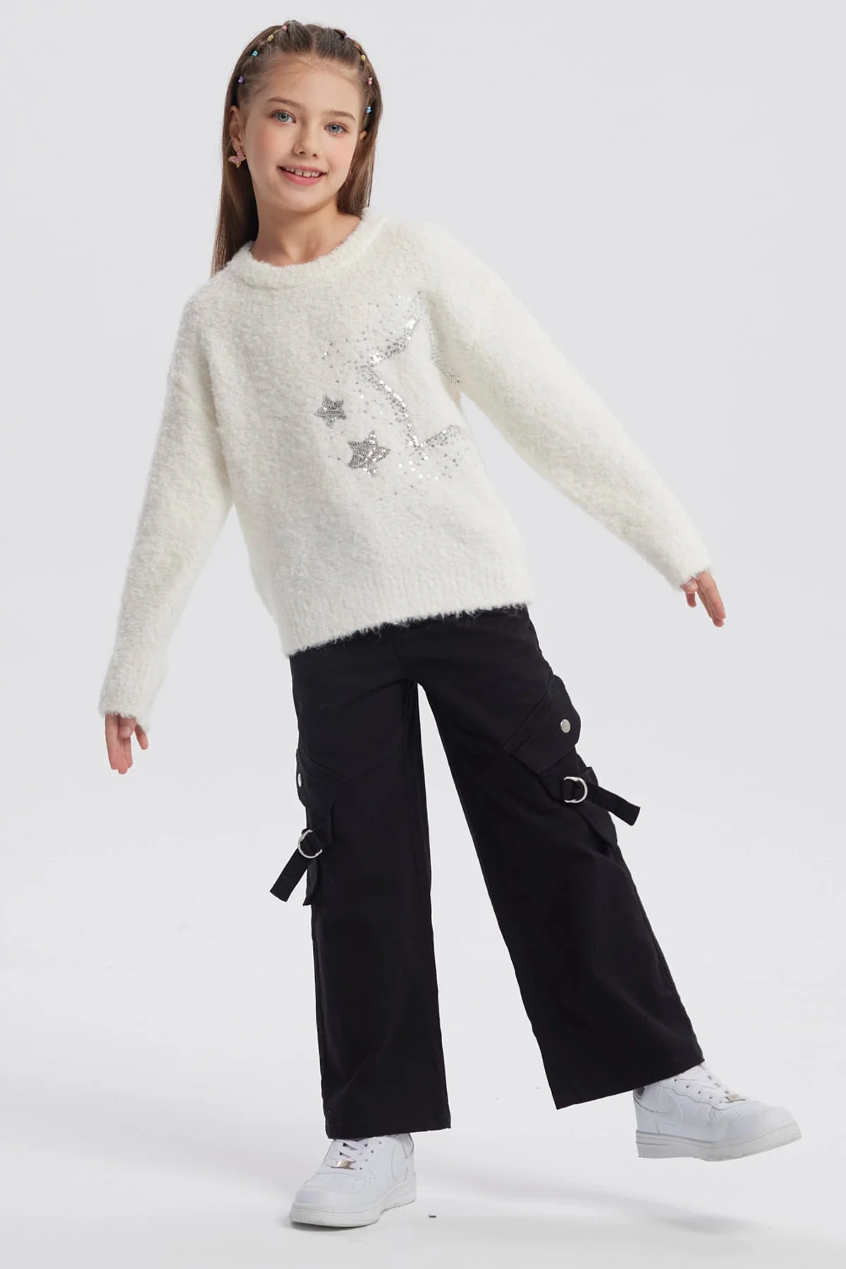 Sweater Niña Slim Crudo - Image 4