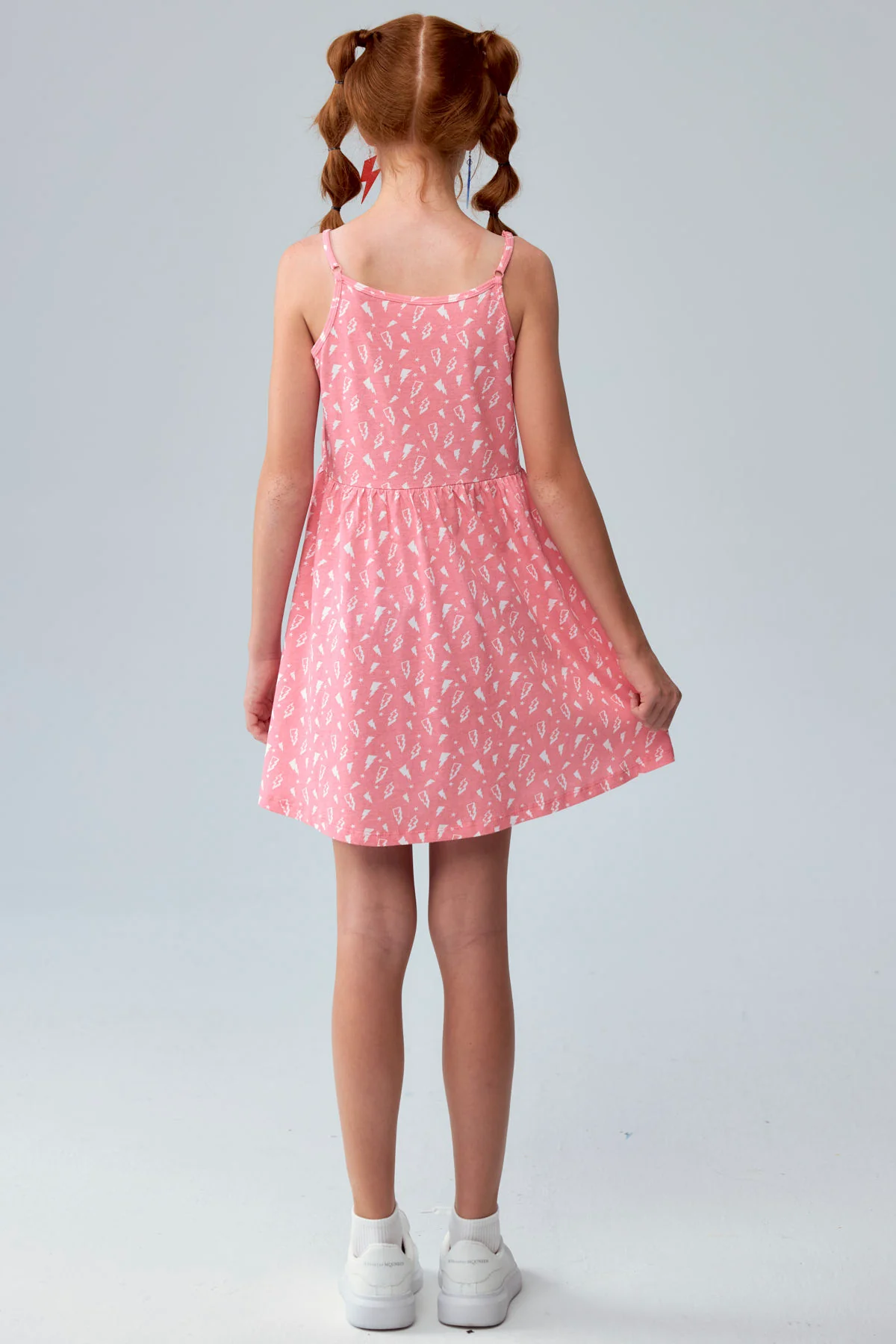 Vestido Niña Básico Teen Coral - Image 4