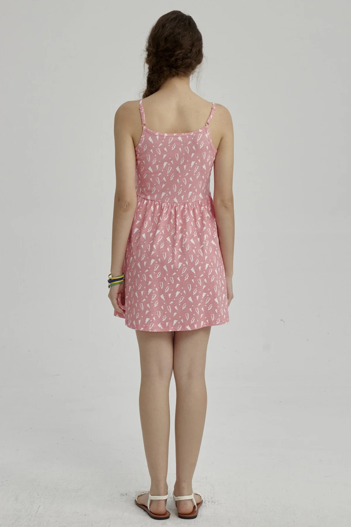Vestido Niña Básico Teen Coral - Image 2