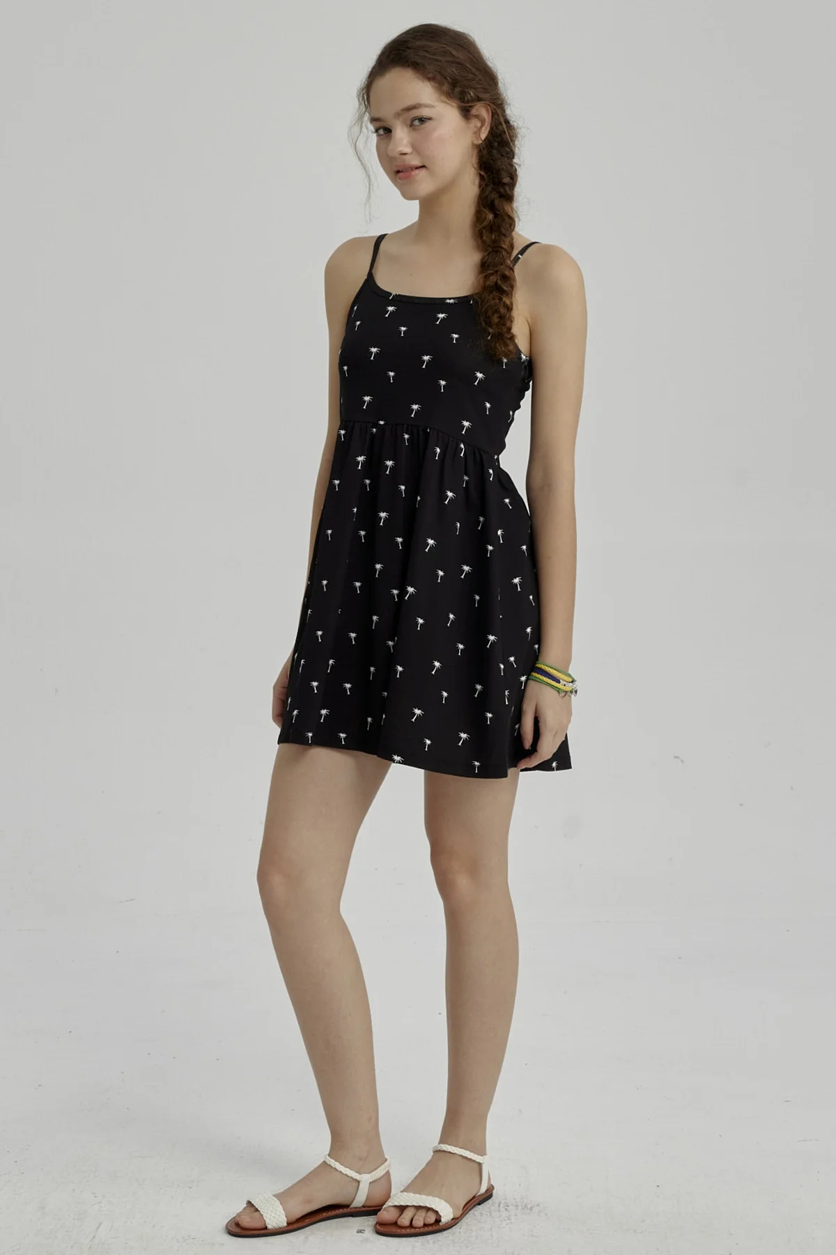 Vestido Niña Básico Teen Negro - Image 3