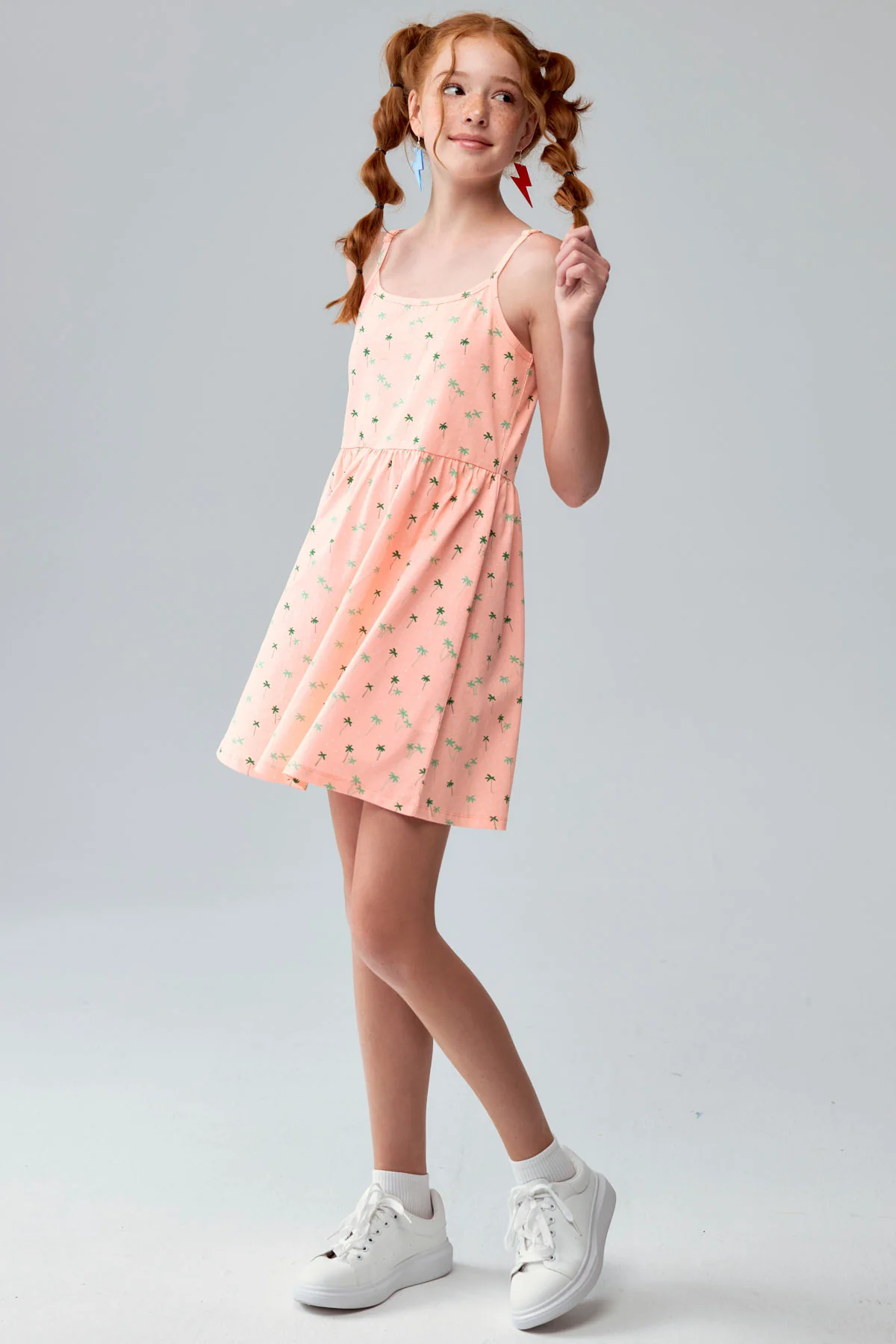 Vestido Niña Básico Teen Rosado - Image 3