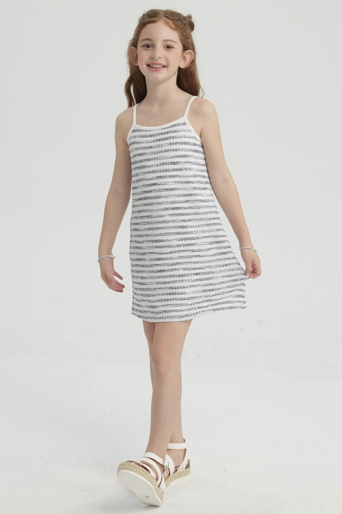 Vestido Niña Tejido Negro - Image 2