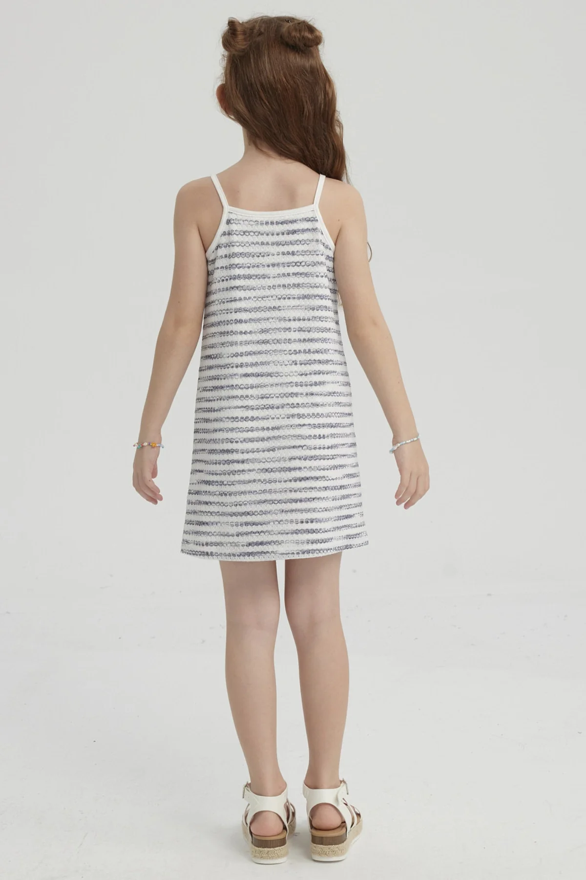 Vestido Niña Tejido Negro - Image 3